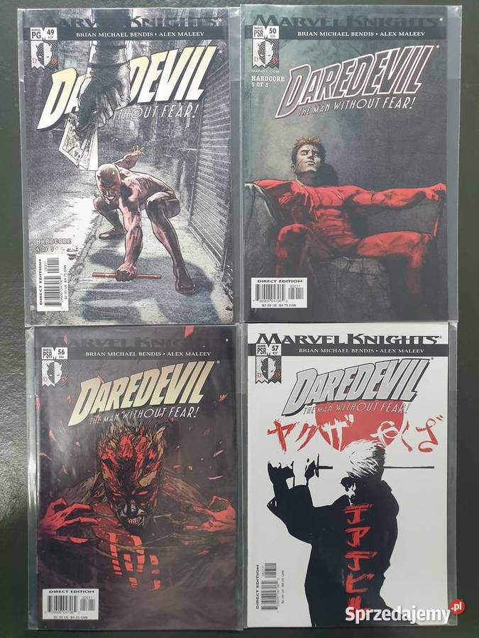 Marvel Knights Daredevil kolekcja 35 komiksów Gdynia