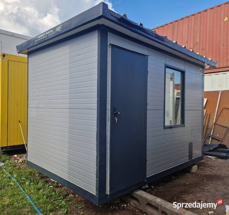 KONTENER Biuro Przepustek DYŻURKA 350x240 Somianka-Parcele sprzedam