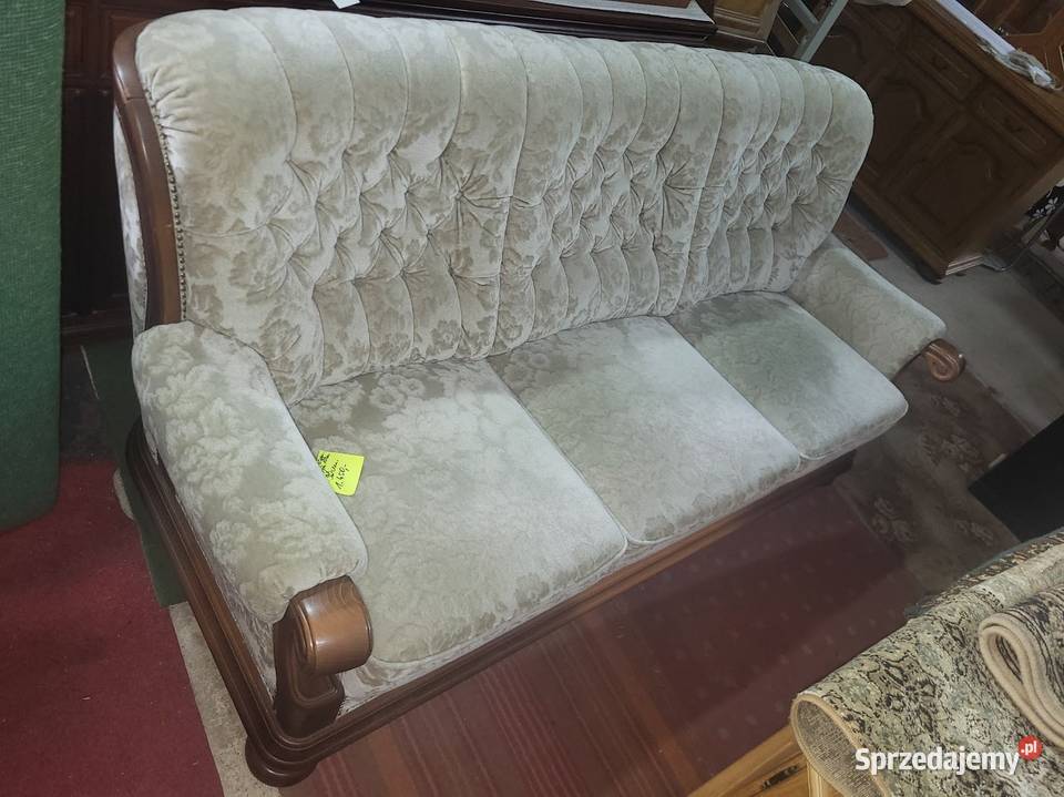 ładna sofa stylowa 3 osobowa Sypniewo