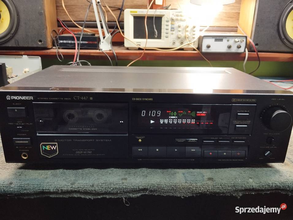 Magnetofon kasetowy stereo HiFi Pioneer CT447 Zabrze sprzedam