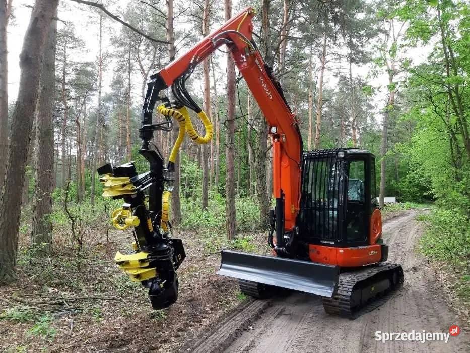 Głowica ścinkowa ARBRO 400S na koparkęciągnik lubelskie sprzedam