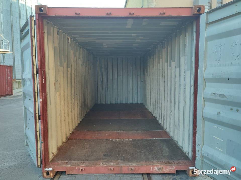 Kontener morski magazynowy 20DV 6 metrowy Kostrzyn