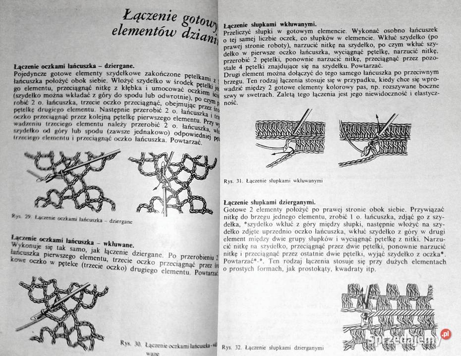 Album splotów szydełkowych Irena Kotecka lubelskie sprzedam