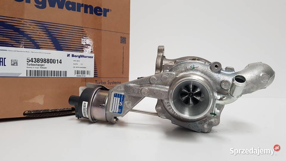 Nowa turbosprężarka BorgWarner KKK 54389880014 Siedlce