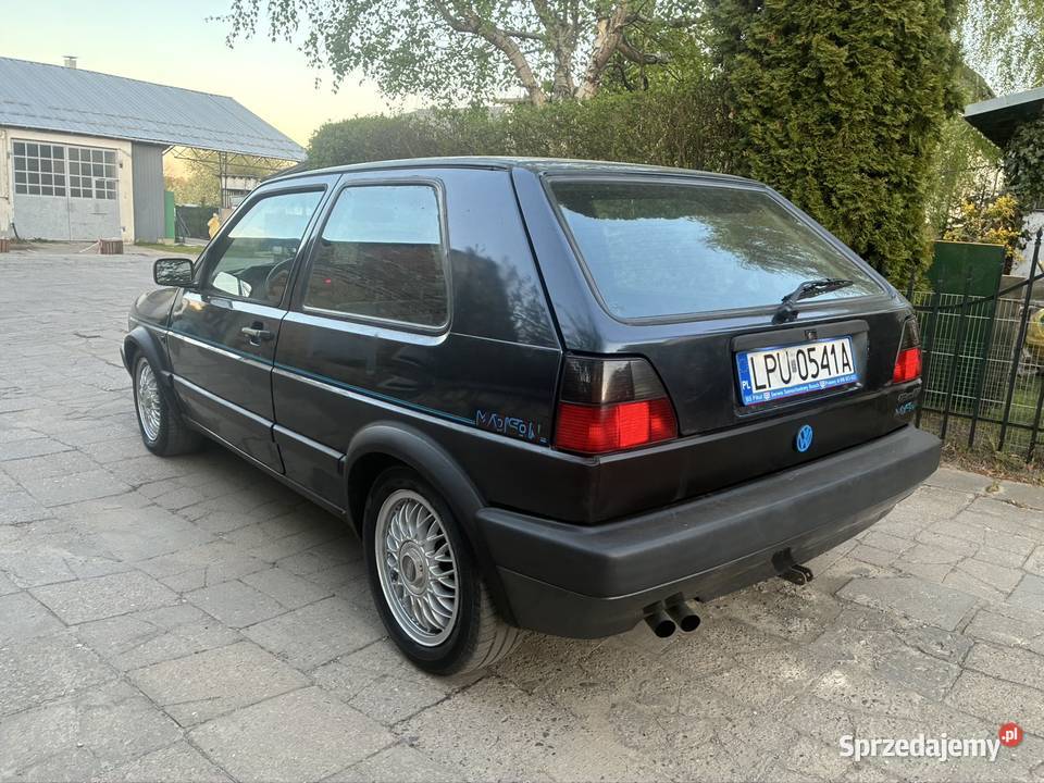 W golf 2 16 b LPG 1990 BBS Hella lakier metallic Góra Puławska