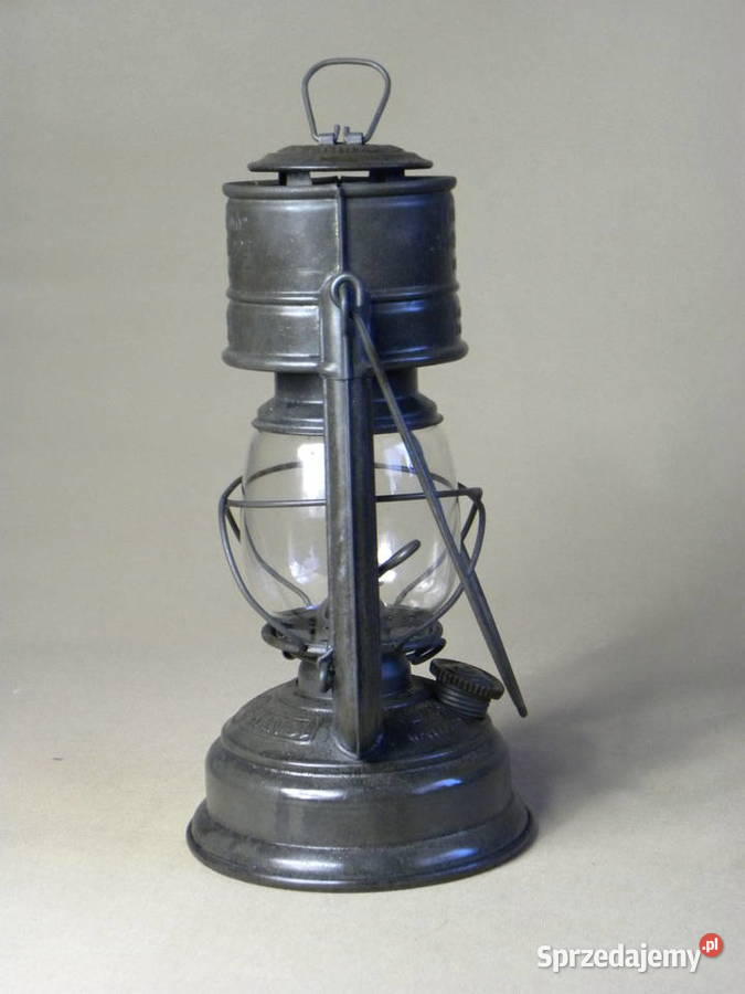 Stara niemiecka lampa naftowa Feuerhand 276 StK Legnica