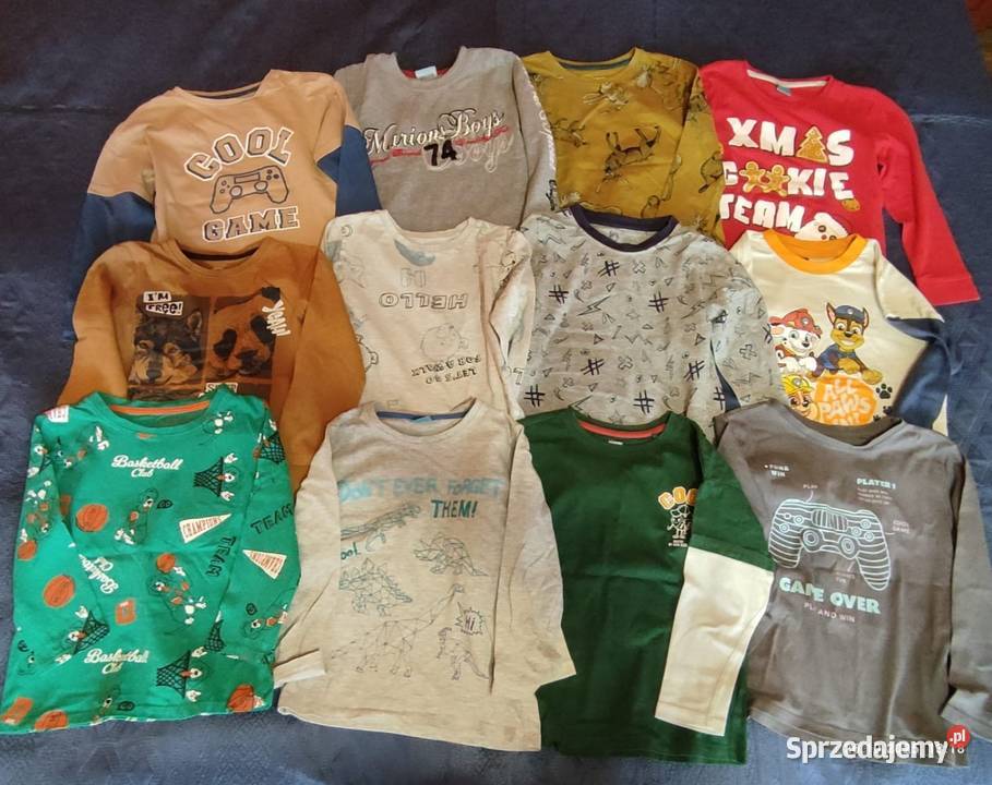 Ubrania dziecięce w rozmiarze 110 Skwierzyna