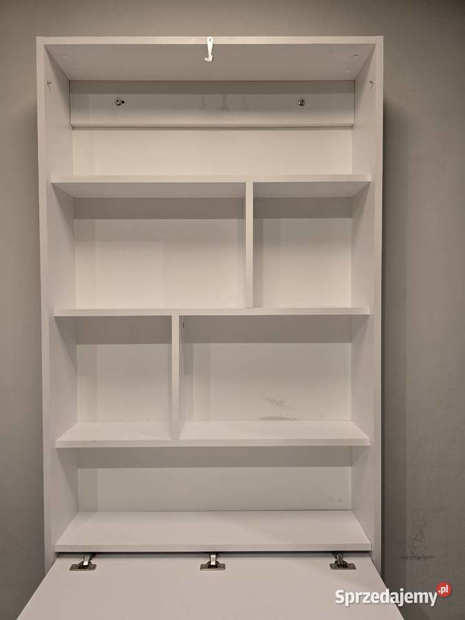 Stół regał szafka rozkładana 130x80 biały mat Warszawa