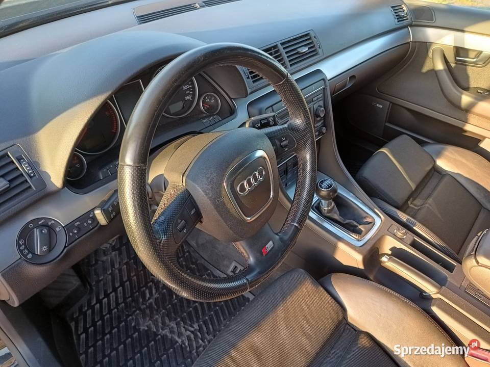 Audi A4 B7 SLine 20 TDI 140 piękna sztuka Xenon lubelskie