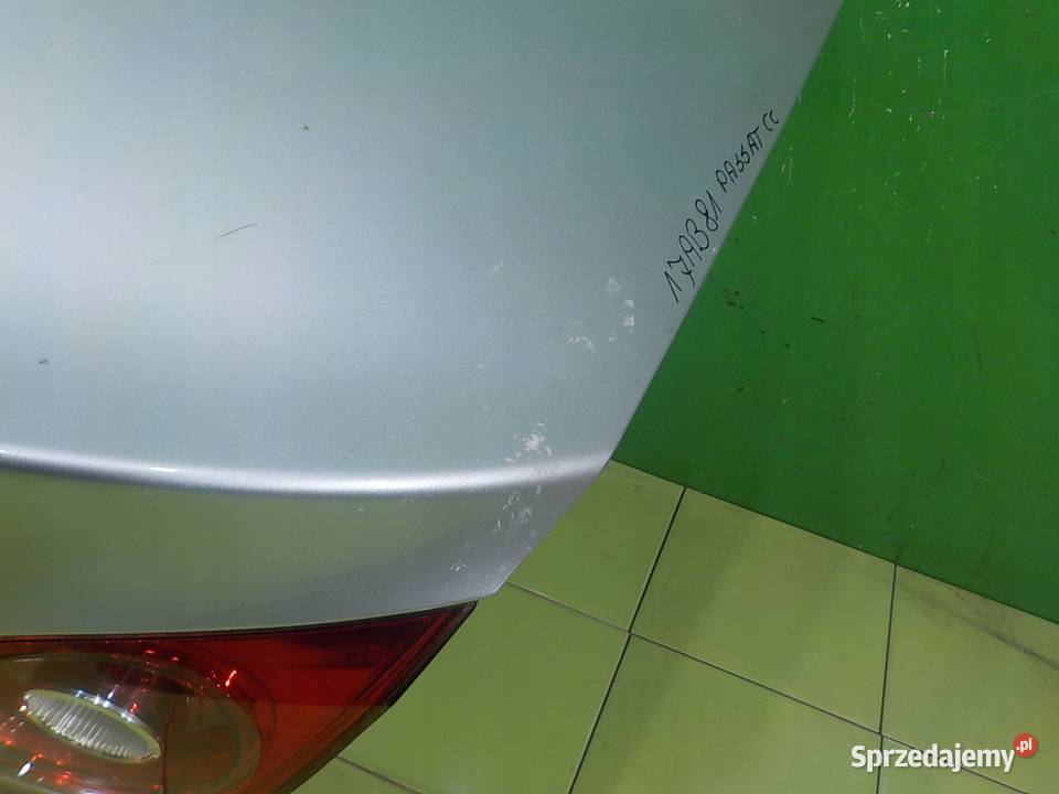 VW PASSAT CC 09r SEDAN 4D klapa tyl mazowieckie Suków sprzedam
