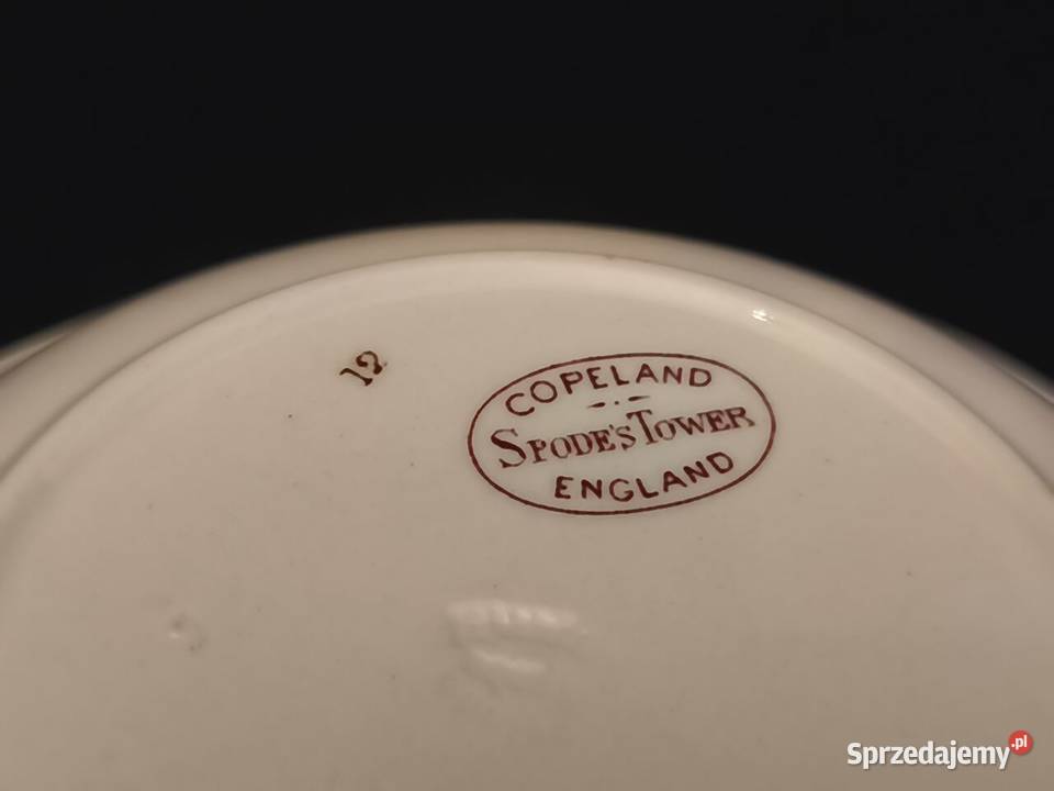 Salaterka głęboka angielska Copeland Spodes lubelskie