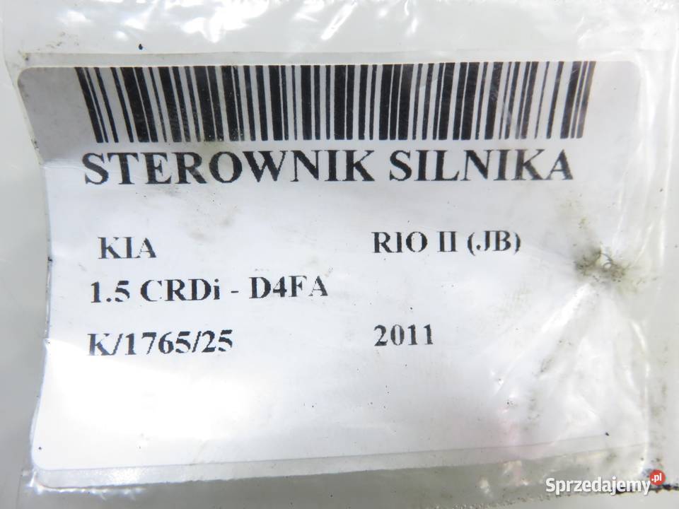 STEROWNIK KIA RIO II JB 15 CRDi 110 D4FA