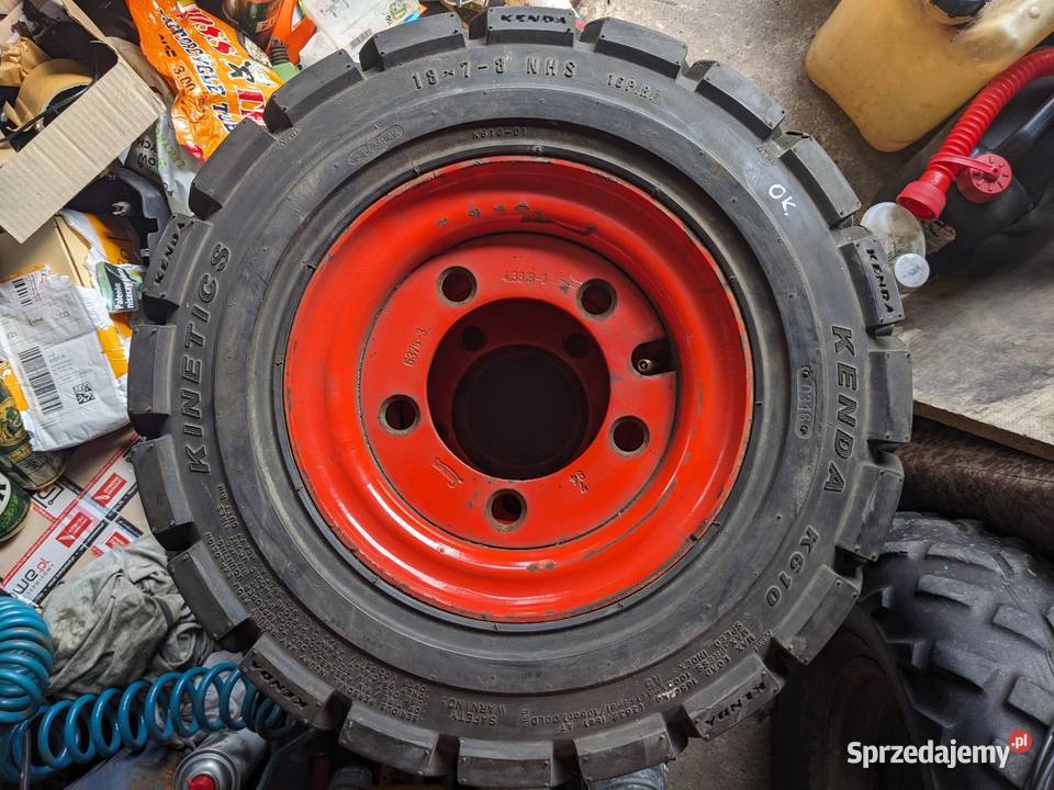 Opony pompowane Michelin18x78 wózek widłowy Lubliniec sprzedam
