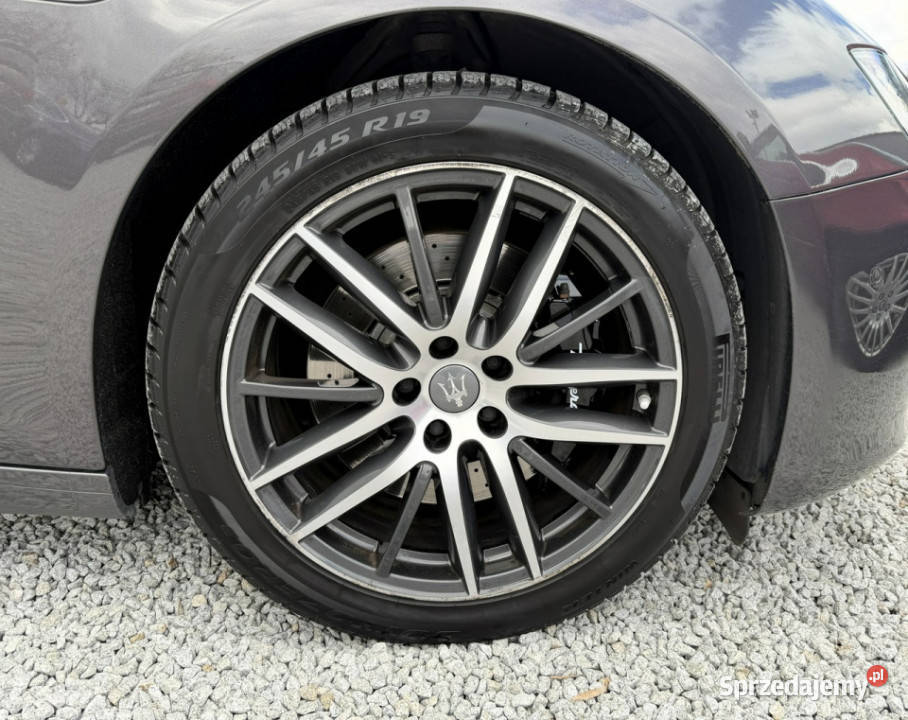 Maserati Ghibli GranLusso Europejczyk asystent pasa ruchu Bydgoszcz