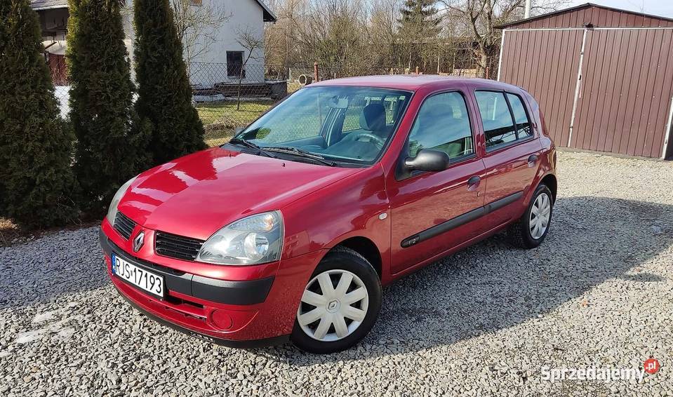 Renault Clio 2004 12 8v Lift Klimatyzacja Mały 58KM Jasło sprzedam