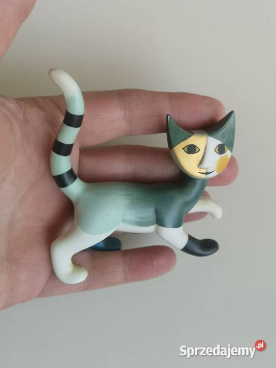 Figurka porcelanowa kot Goebel vintage