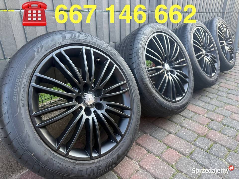 18 felgi koła do Mercedes V Vito 5x112 8J ET50 wielkopolskie sprzedam