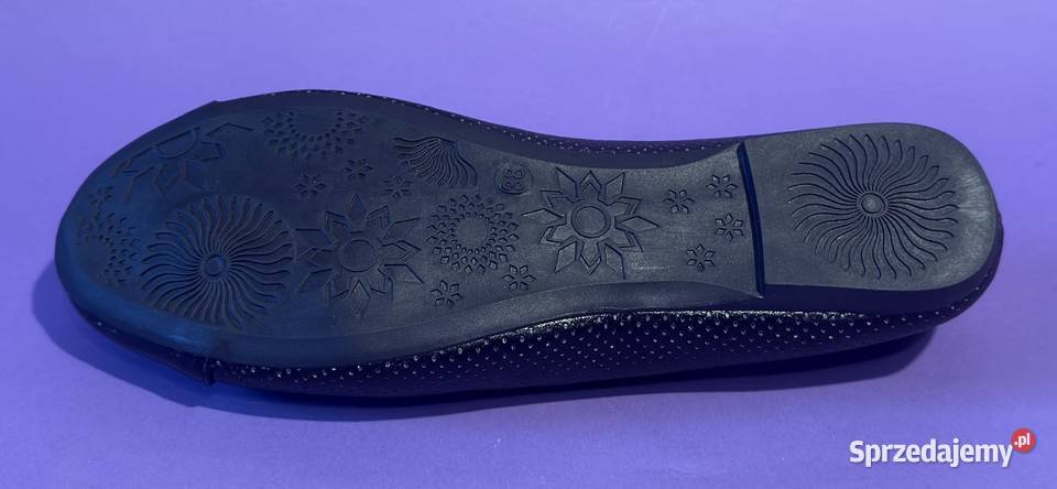 Czarne baleriny połysk rozmiar 39 BAL9 Żyrardów