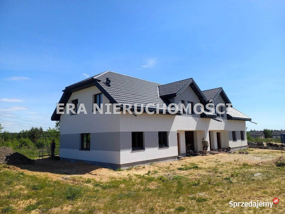 Dom bliźniak 152m2 Dobrzyniewo Duże do wykończenia