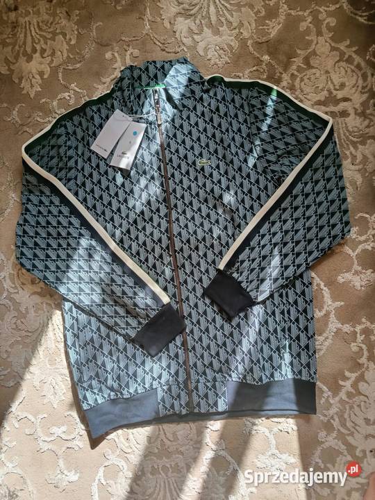 Bluza rozpinana Lacoste Monogram XXL regular fit Rozmiar XXL Białystok