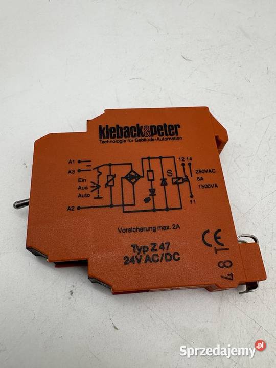 Kieback Peter Typ Z 47 Przekaźnik Pozostałe Warszawa