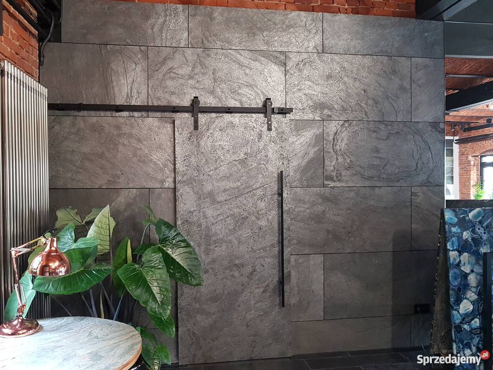 Fornir kamienny antracytowy Silver Grey 305x122 wewnętrzne Wrocław