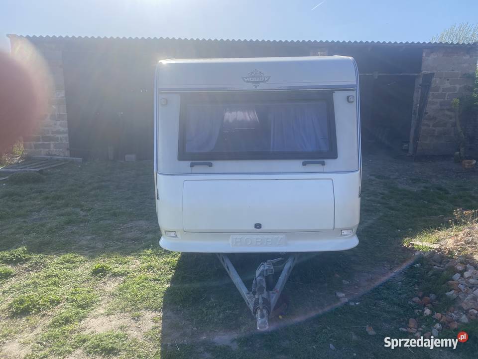 Przyczepę hobby sprzedam Hobby łódzkie