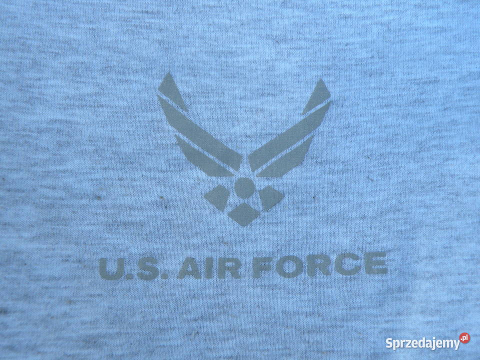 Koszulka USAF large szara Wrocław