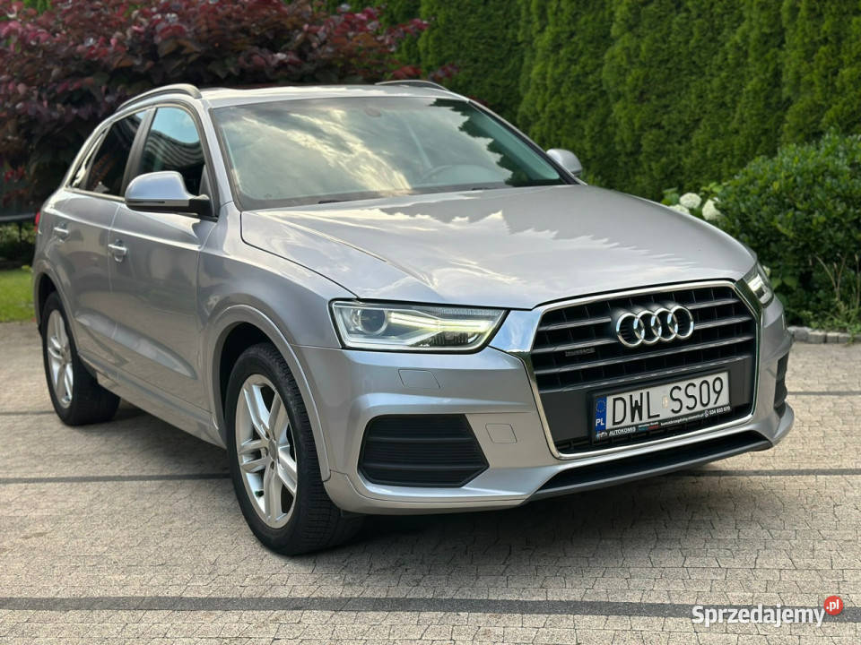 Audi Q3 Audi Q3 20TFSI 211 Quattro S Tronik Rok produkcji 2017 Wrocław