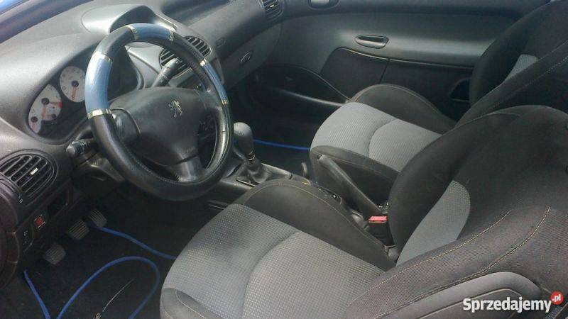 Peugeot 206 cc niebieski kraków elektryczne szyby Kraków