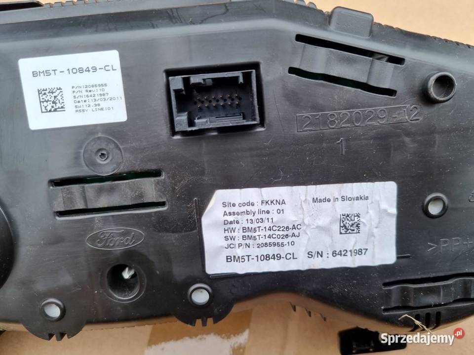 LICZNIK FORD FOCUS MK3 16 TDCI BM5T10849CL wielkopolskie sprzedam