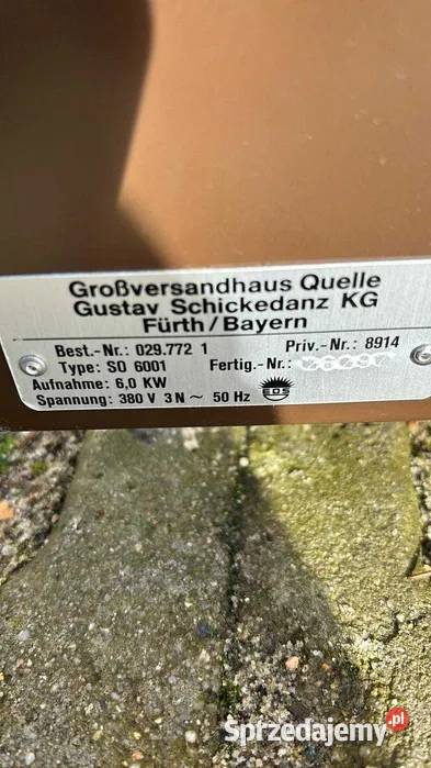 Piec do sauny fińskiej suchej duży 6kw 6kv Zielona Góra
