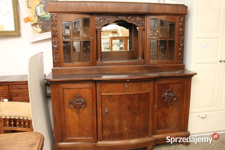 Kredens secesyjny zabytkowy ID 9950 68cm Warszawa