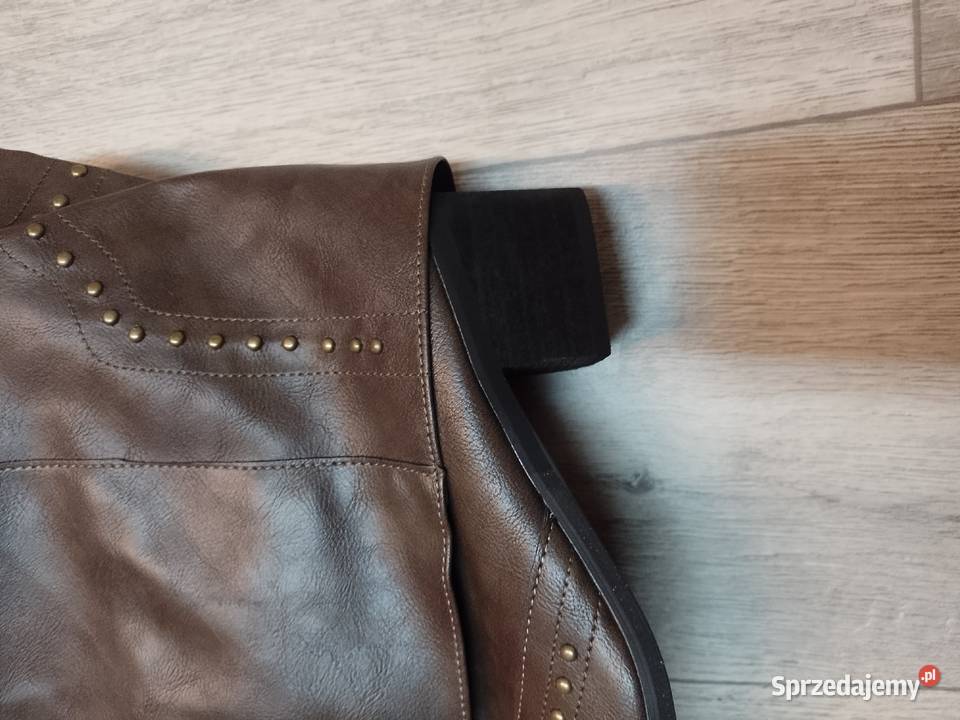 4142 Bogato zdobione Kozaki kowbojki wieczorowe Kraków