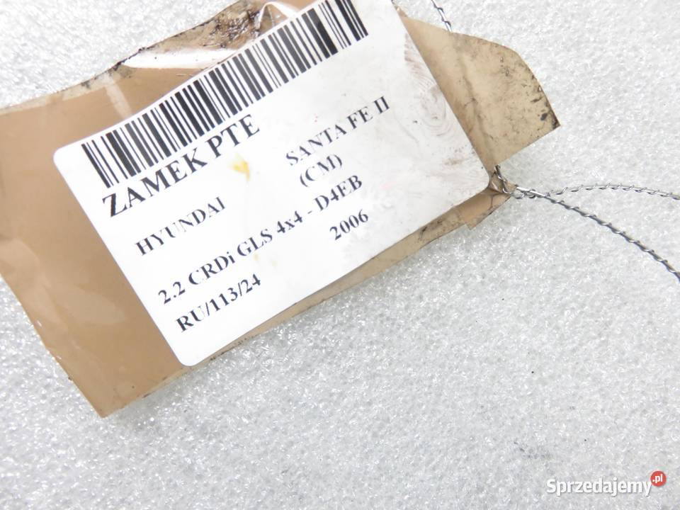 ZAMEK PRAWY TYLNY HYUNDAI SANTA FE II 814202B000