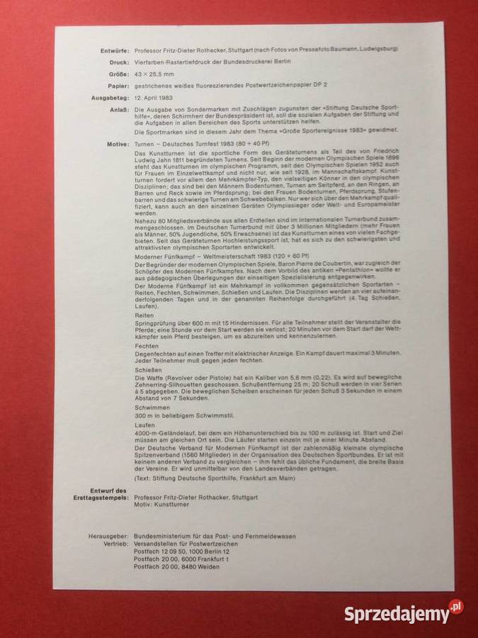 560 Niemieckie Specjalne Znaczki Pocztowe Szczecin sprzedam