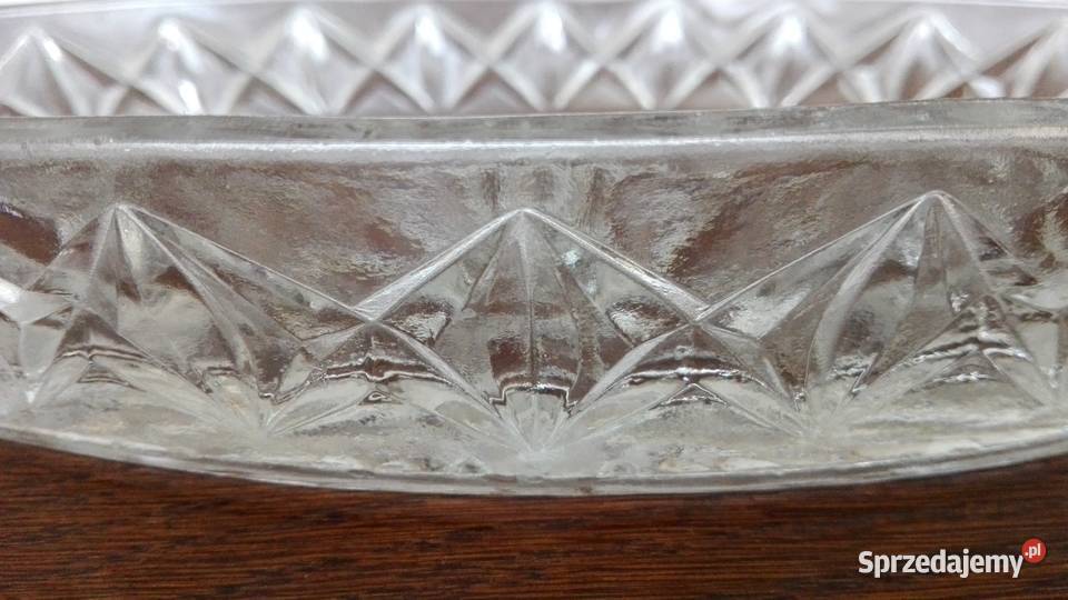 Patera półmisek 285 szkło Ząbkowice szkło PRL Białystok sprzedam