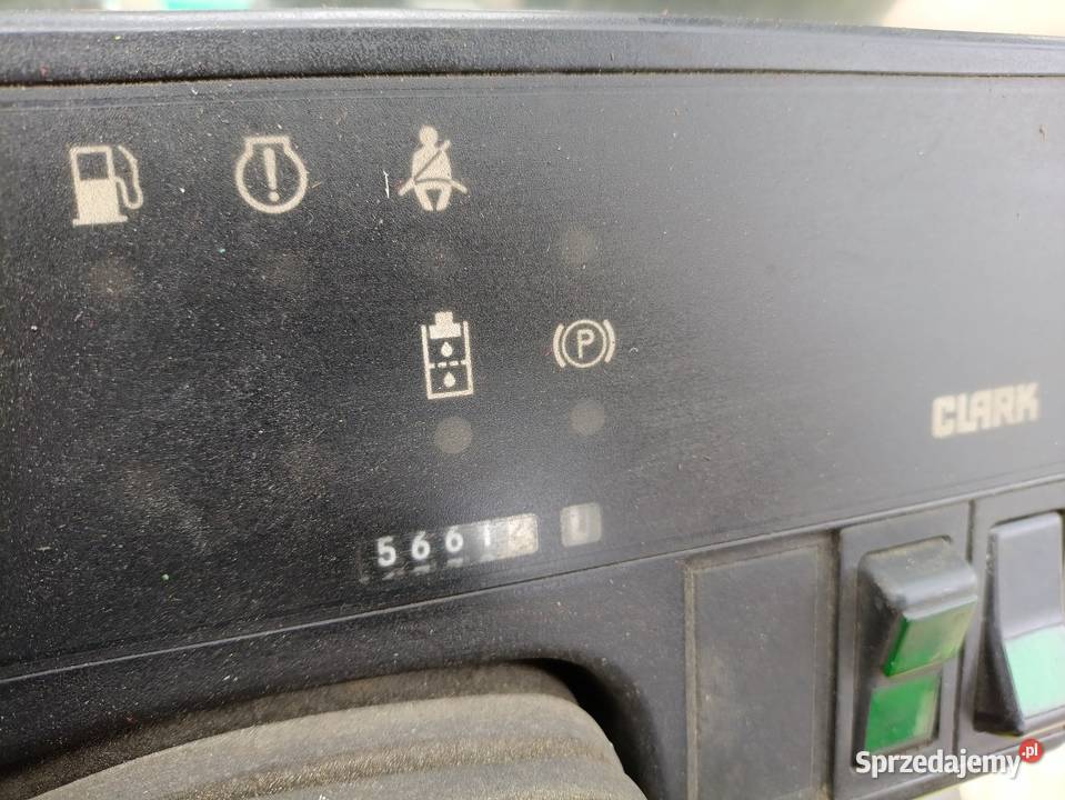 Wózek widłowy Clark 5 ton LPG przesuw boczny Biznes i Przemysł Maków Podhalański sprzedam