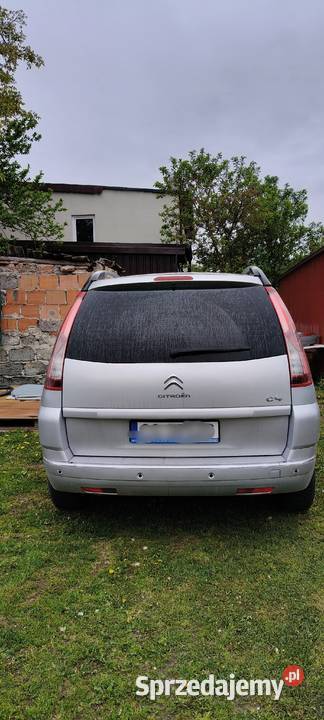 Citroen C4 grand Picasso 16 HDi 2011 r srebrny Unisław