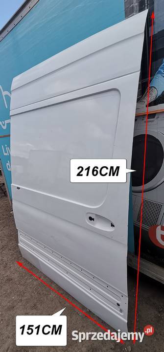 MERCEDES SPRINTER W910 W907 DRZWI PRZESUWNE Bieleń