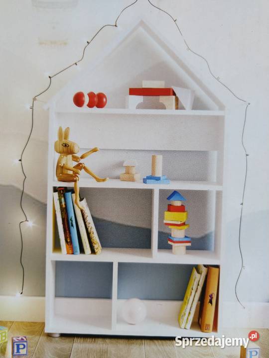 NAJTANIEJ Regał Dziecięcy Domek z Półkami Zabrze