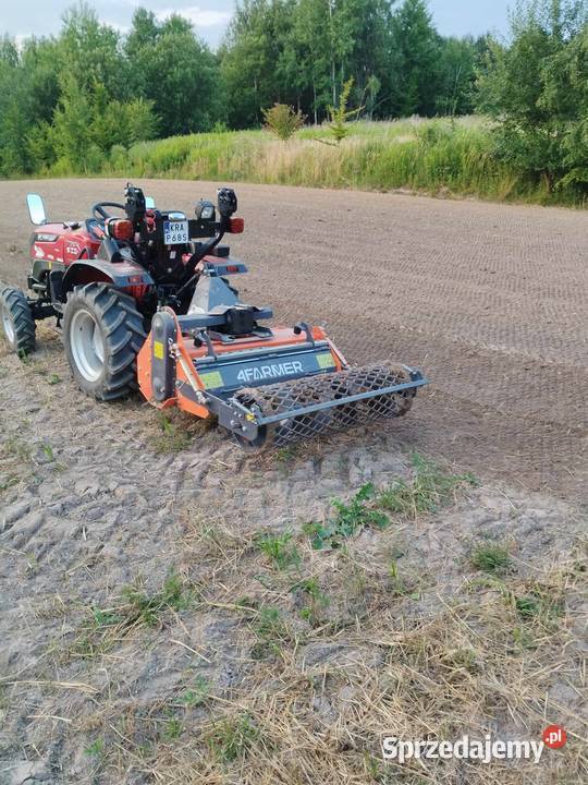 Koszenie kosiarką bijakową rotacyjną czyszczenie prace ogrodowe