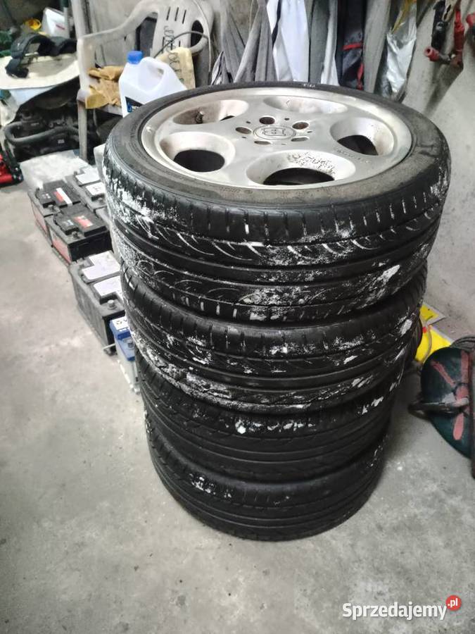 Koła felgi aluminiowe R17 Mercedes BRABUS 5x112 aluminiowe Witkowo sprzedam