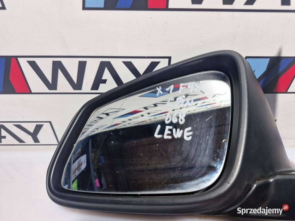 BMW X1 F48 LUSTERKO LEWE 6PIN EUROPA 668 SCHWARZ Lusterka zewnętrzne dolnośląskie