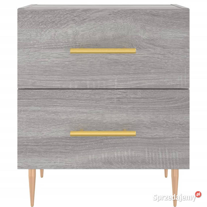 Szafki nocne 2 szary dąb sonoma 40x35x475 mazowieckie Warszawa