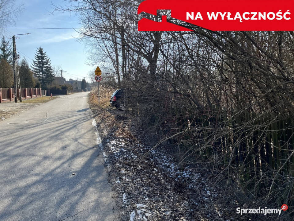 Działka budowlana 4587 m2 we Wsoli koło Radomia drewniane Sprzedaż mazowieckie