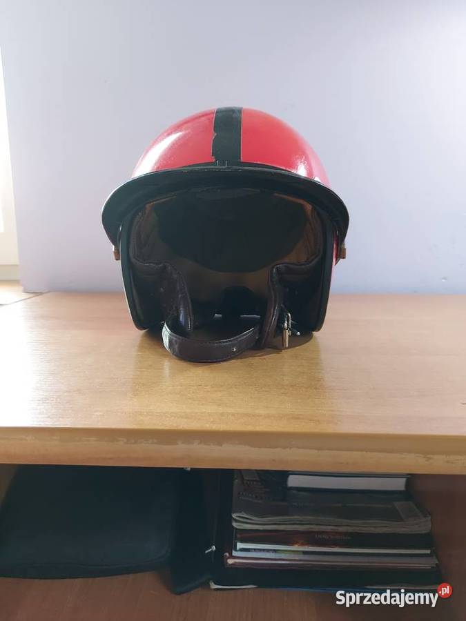 KASK PRL STAN IDEALNY CZECHOSŁOWACKI Części i akcesoria motocyklowe wielkopolskie Poznań