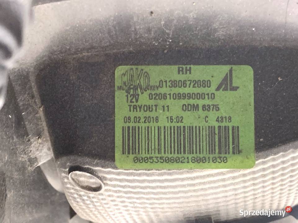 LAMPA PRAWY TYŁ CITROEN JUMPER II 1380672080