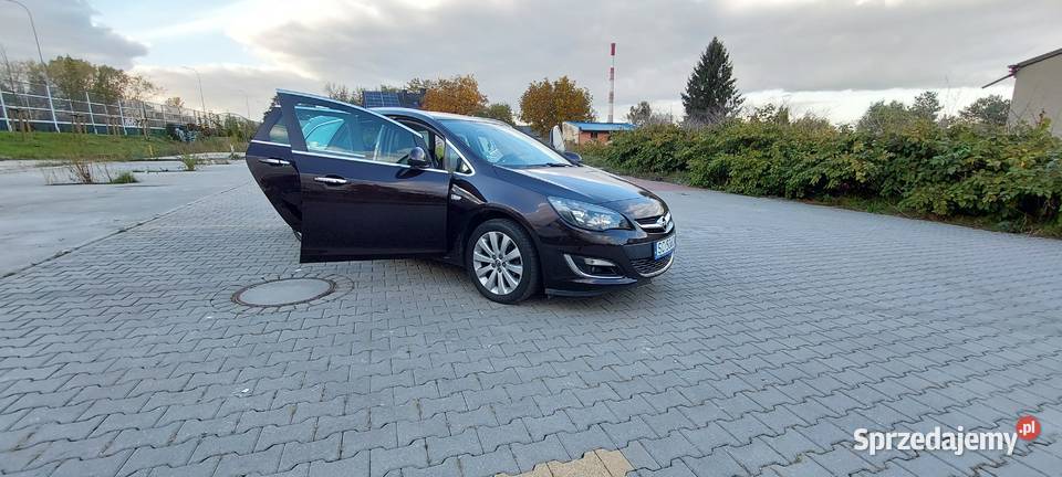 Opel Astra J Sports Tourer 14 Turbo Cosmo Salon ABS śląskie Częstochowa