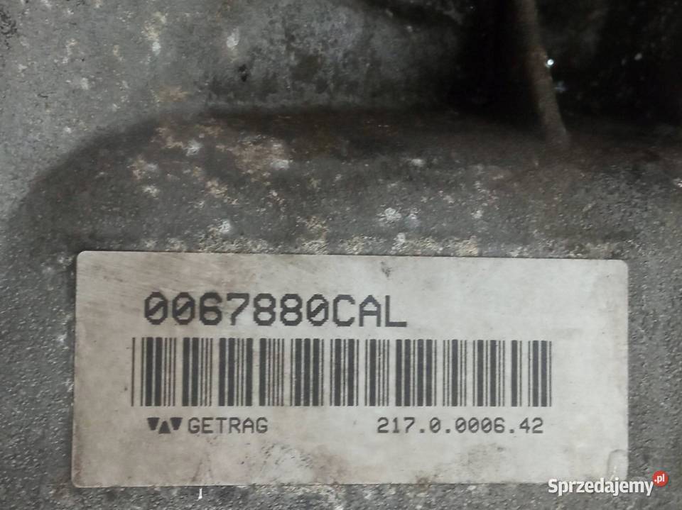 SKRZYNIA BIEGÓW 0067880CAL 20 16V VALVETRONIC świętokrzyskie